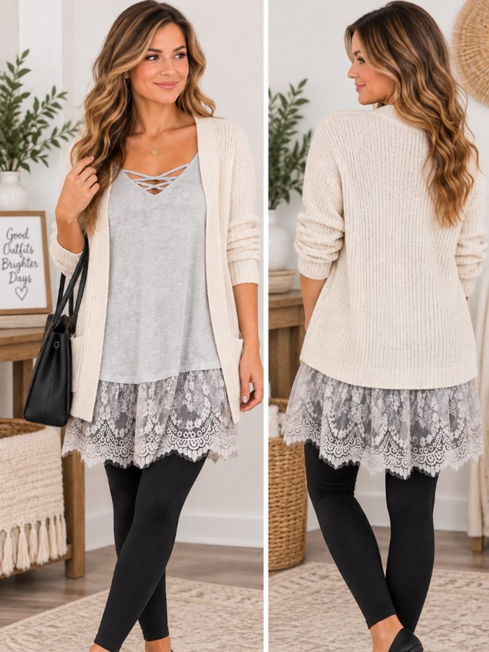 Grey Tunic top